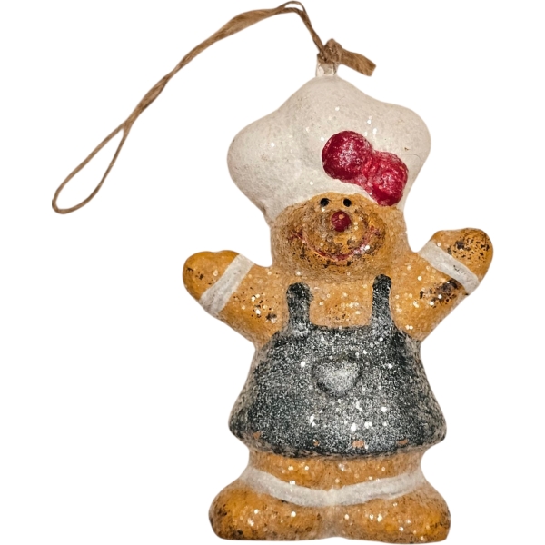 Mézeskalács figura - kukta Mézi, akasztóval
