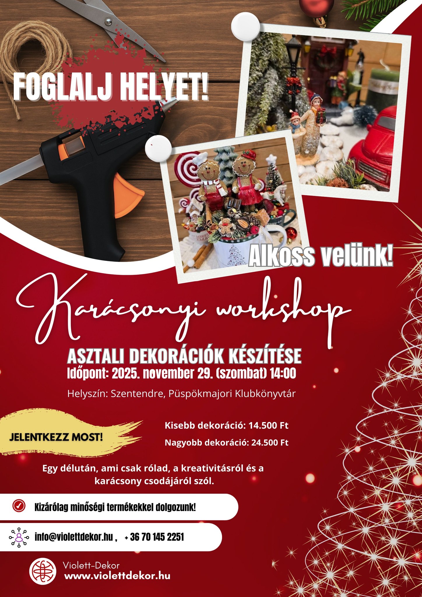 III. Karácsonyi Workshop Szentendrén