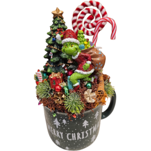 Grinch óriás bögrés dekoráció - 4